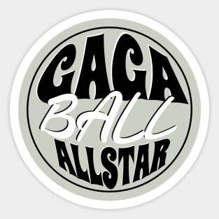 GaGa Ball Allstar dodgeball octoball lowball fun PE game Sticker